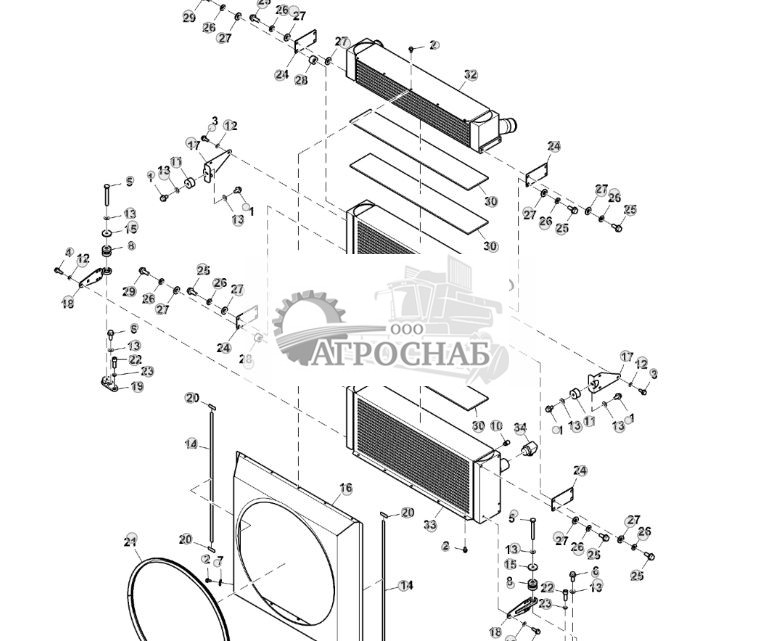 Oil Cooler  Radiator and Mounting - ST152377 223.jpg